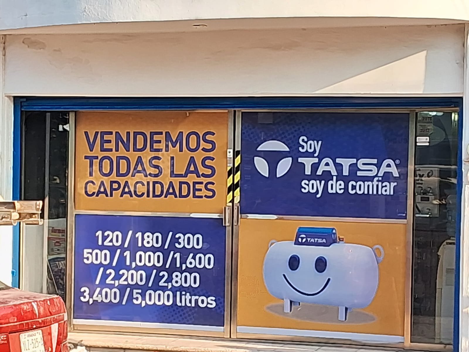 Señalética comercial profesional Baxin